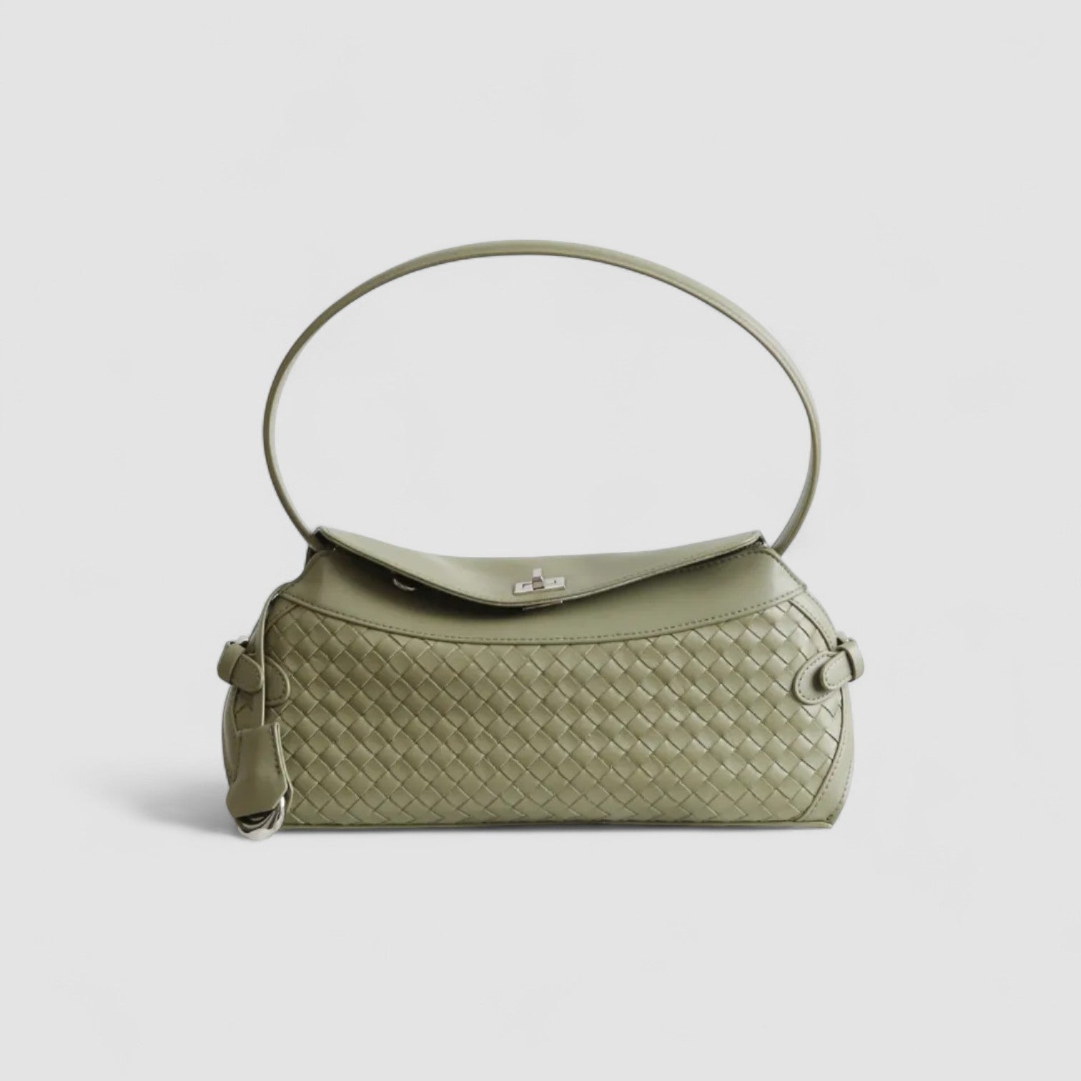 Linea Intrecciata bag in pure leather
