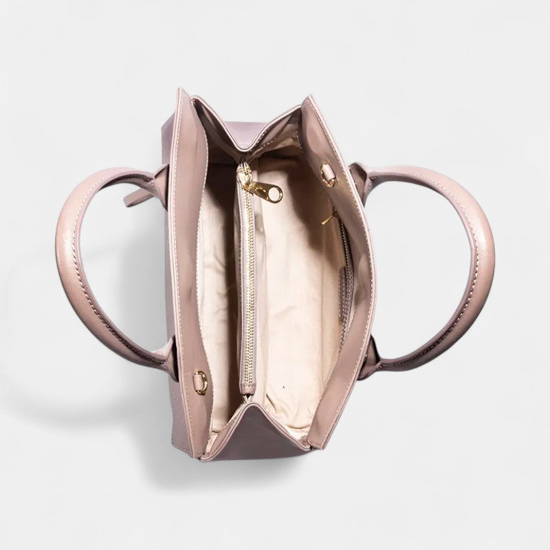 Sanchi Leather Tote – Inspired by the Great Stupa, Sanchi