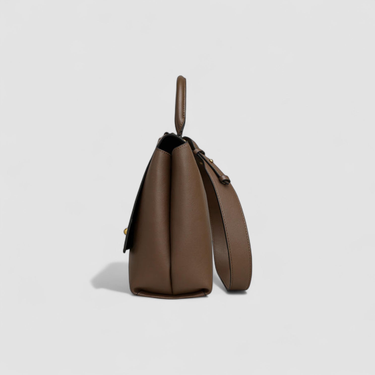 The Marlowe Top Handle in Pure Leather