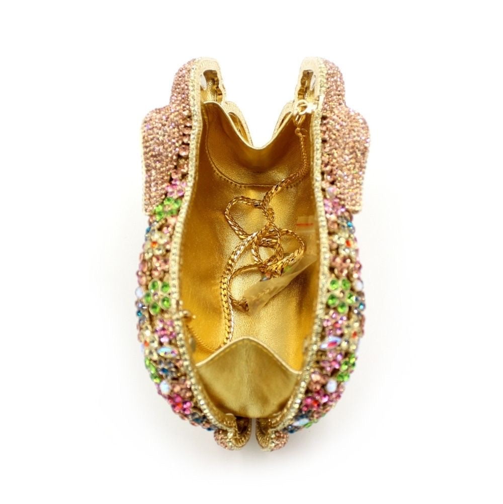 Bunny Crystal Clutch