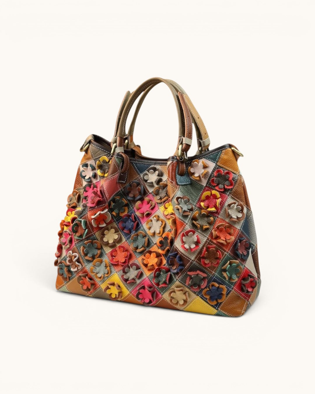 Bloom Tote in Pure Leather