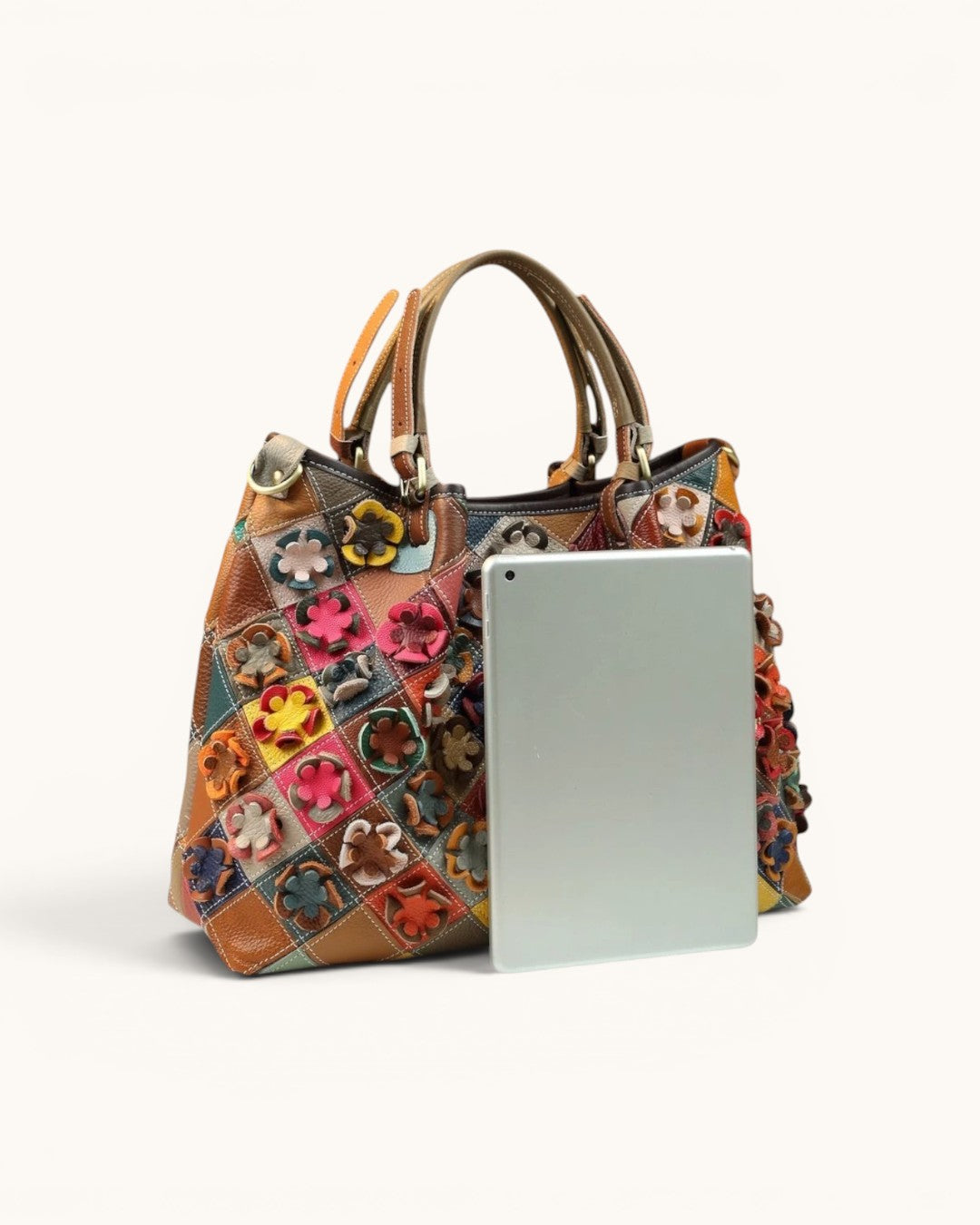 Bloom Tote in Pure Leather