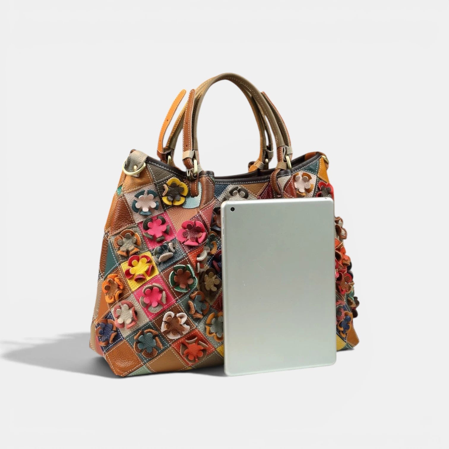 Bloom Tote in Pure Leather
