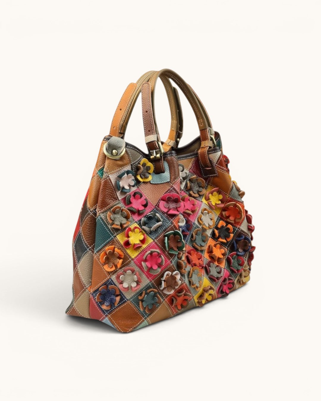 Bloom Tote in Pure Leather