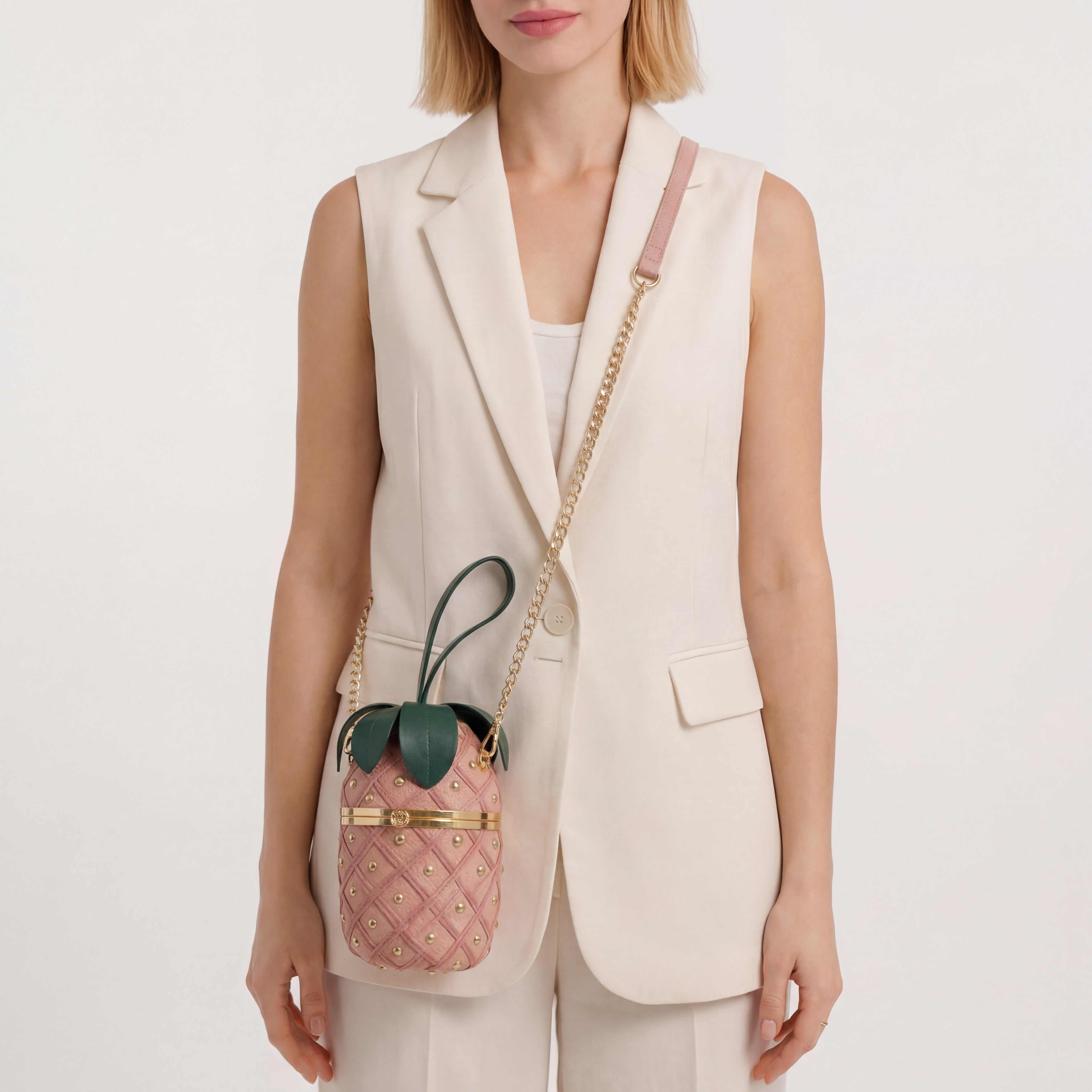 Palmiera Pineapple Clutch