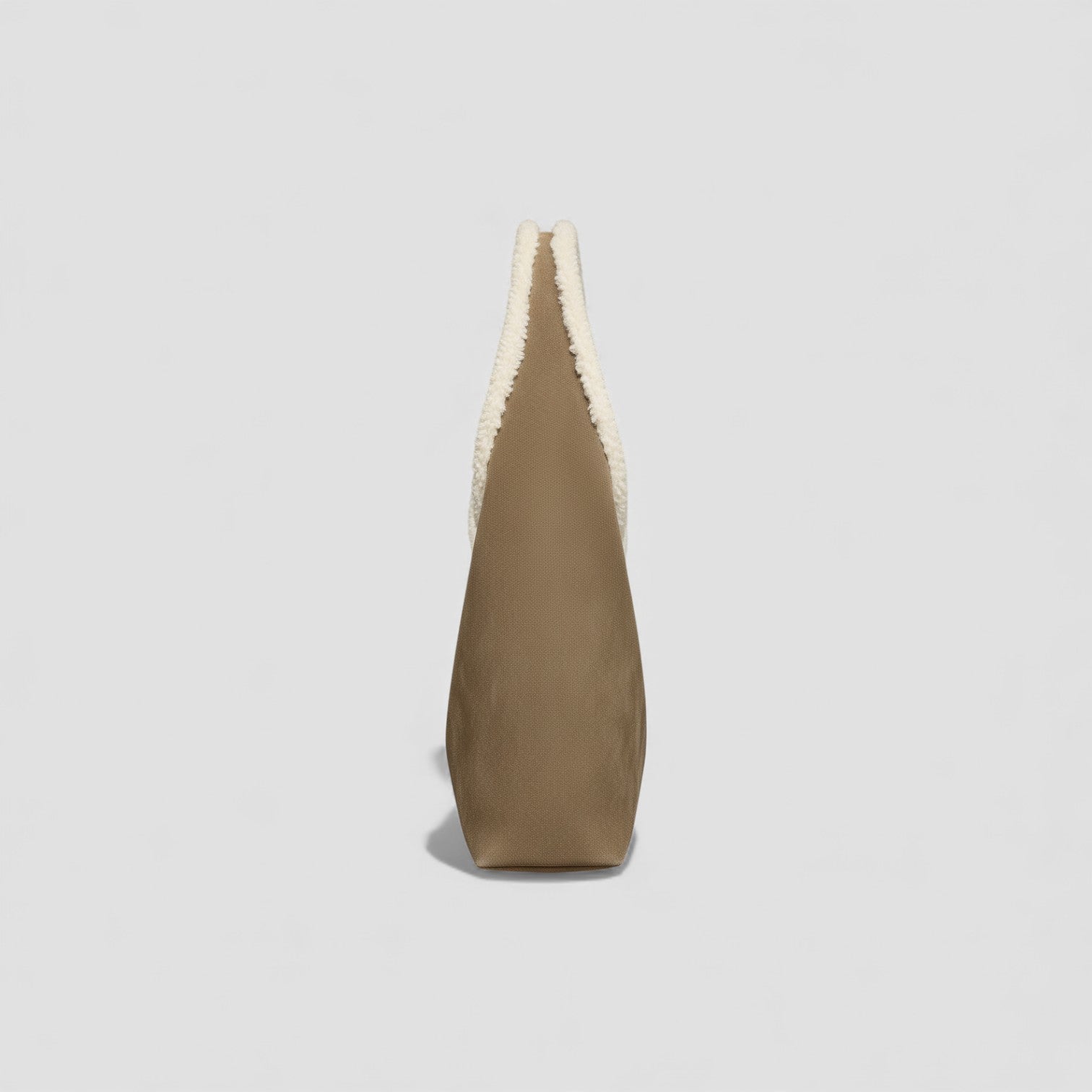 Solace Shearling Tote in Pure Leather