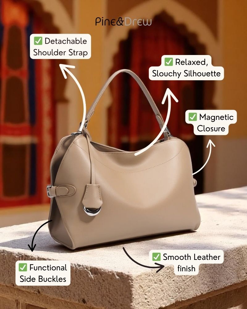 Meher Leather Bag – Inspired by Charminar