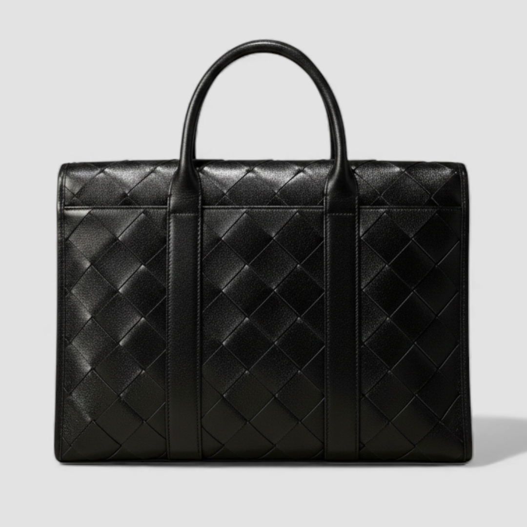 Vittorio Leather Laptop Briefcase