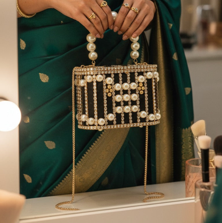 Maharani Pearl Evening Casket