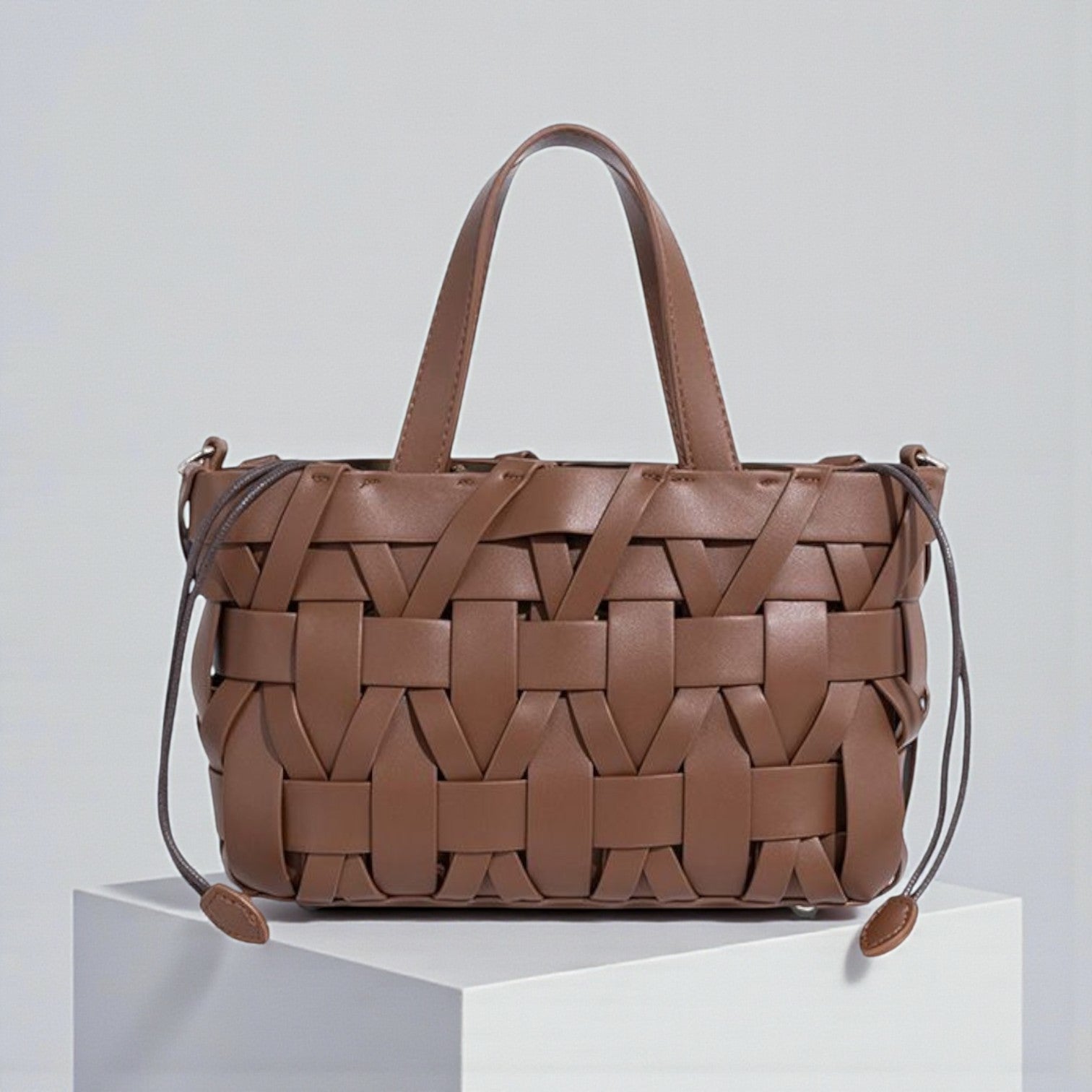 Atelier Interlace Tote in Vegan Leather