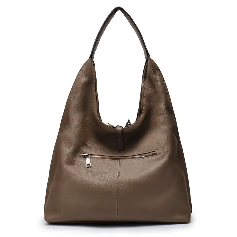Kiva Leather Bag Inspired by Qutub Minar