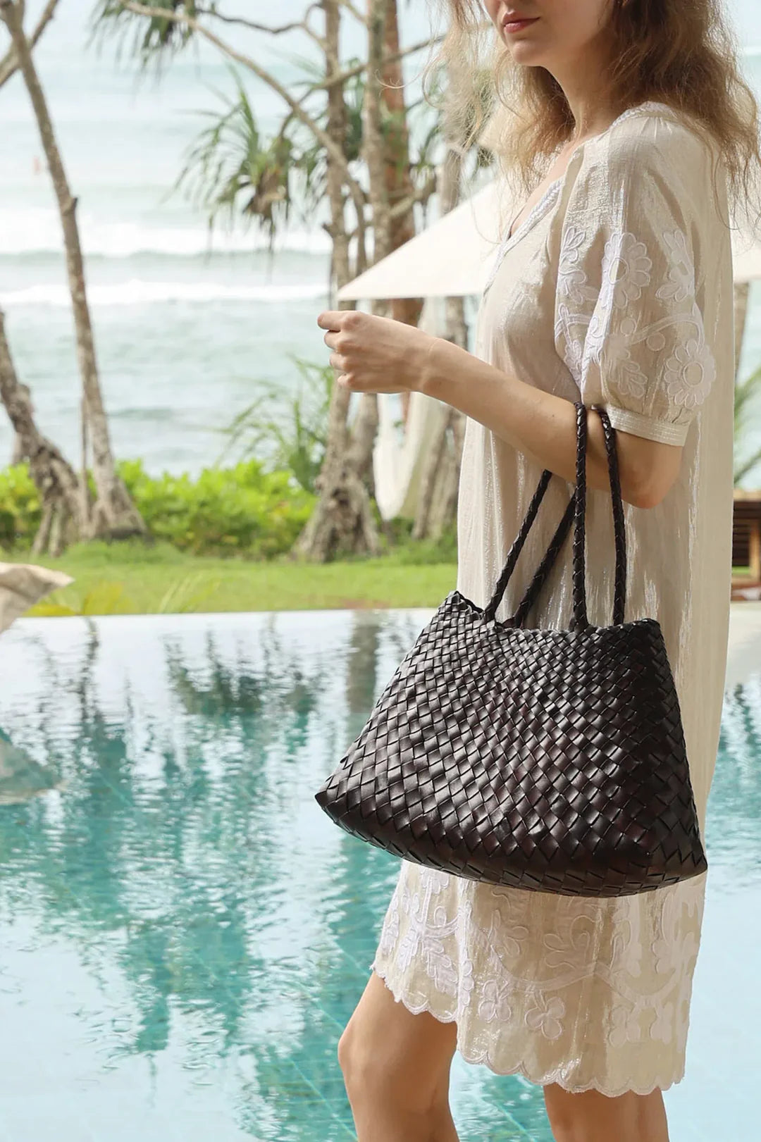 Corda Handbag in Pure Leather