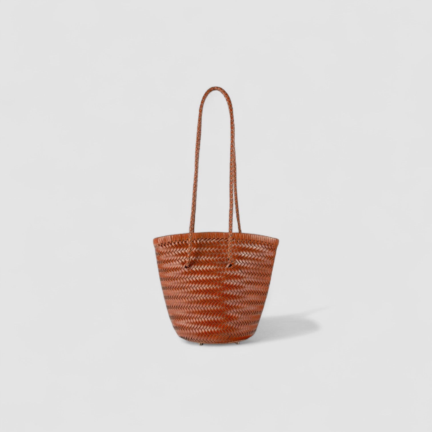 The Aranya Basket in Pure Leather