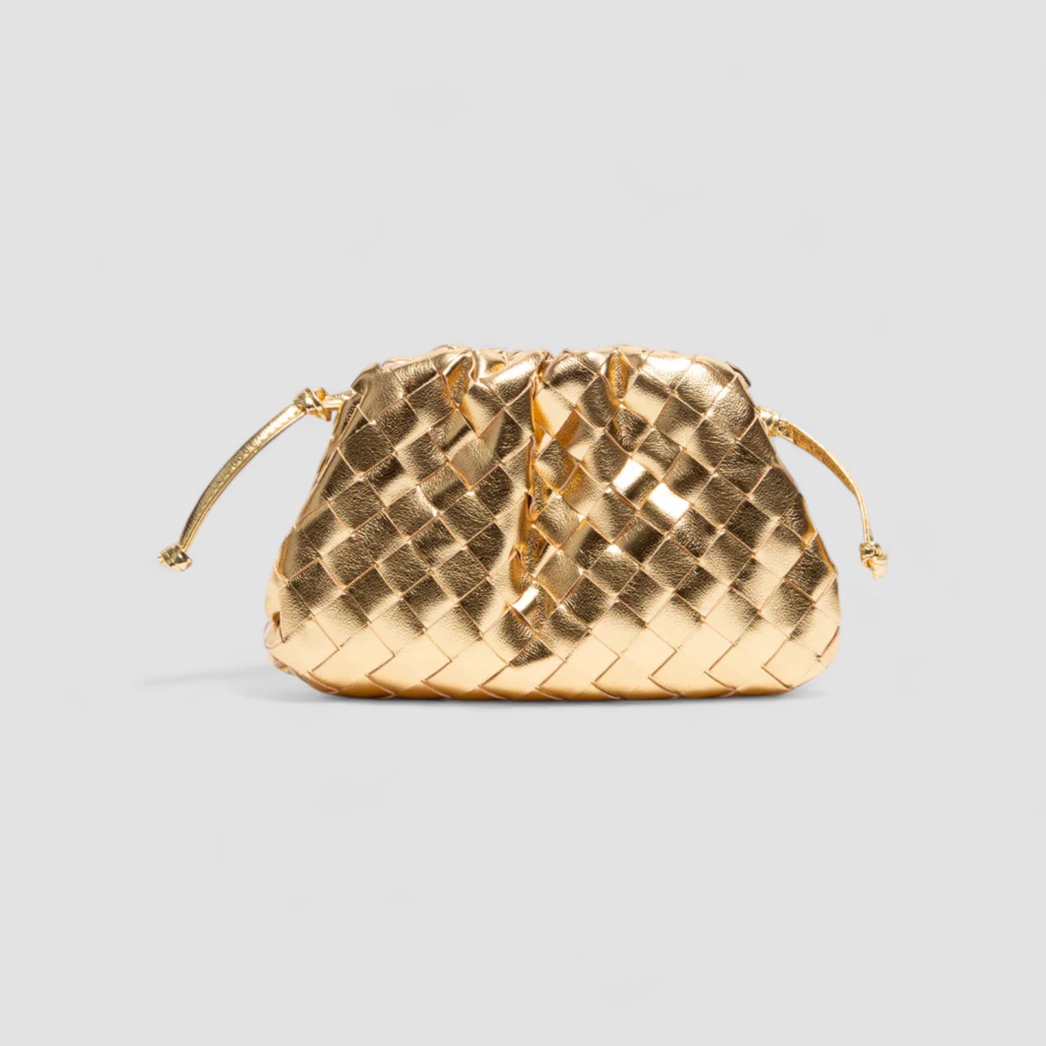 Donna Small Clutch Bag in Pure Leather