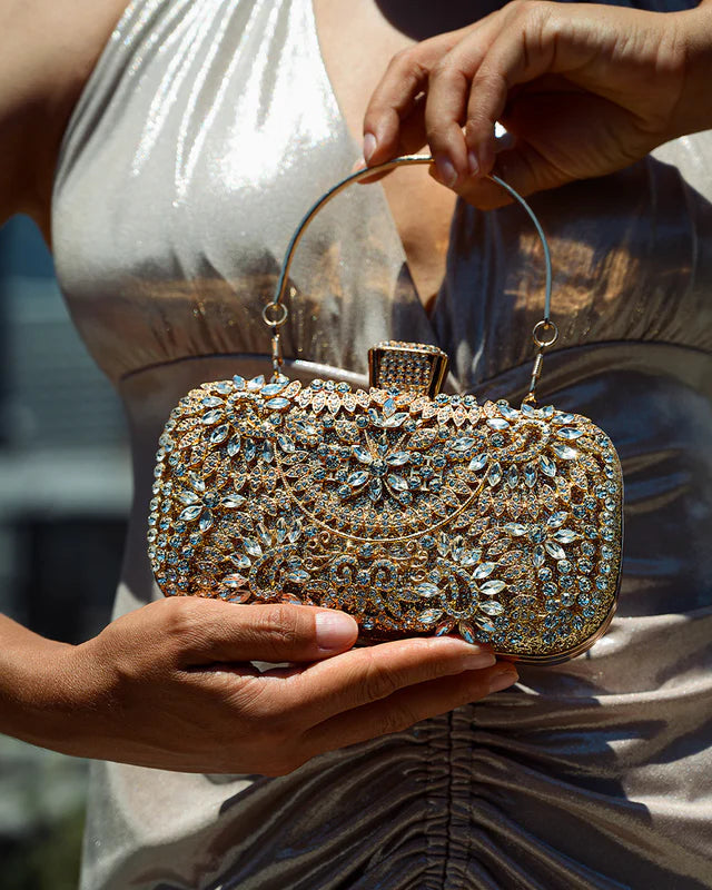 Jayden Luxurious flower clutch