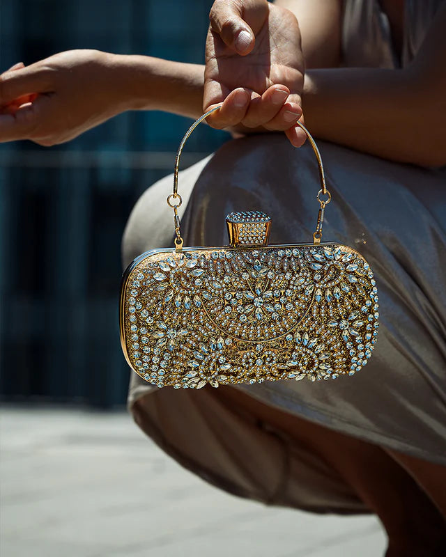 Jayden Luxurious flower clutch