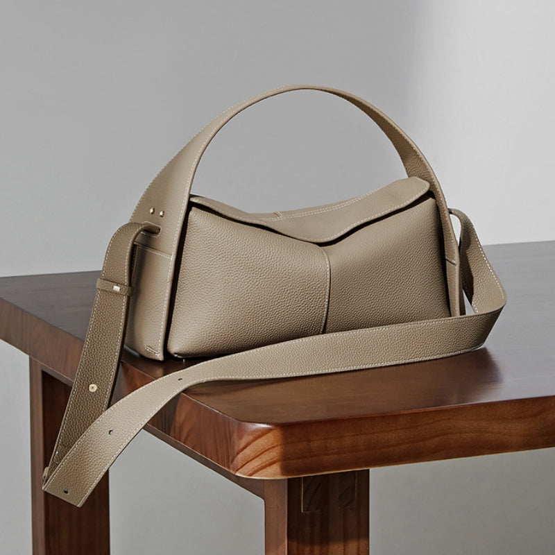 Tvesa – Leather Handbag Inspired by Chennakesava Temple, Belur