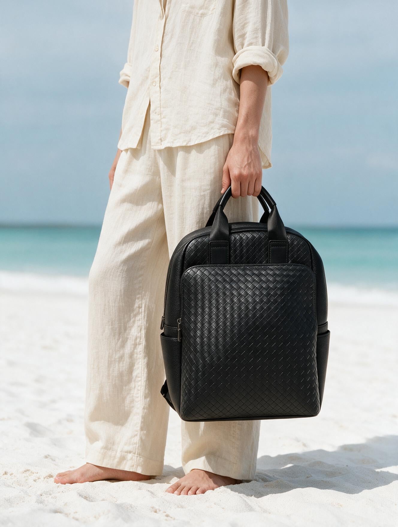Armand Woven Backpack