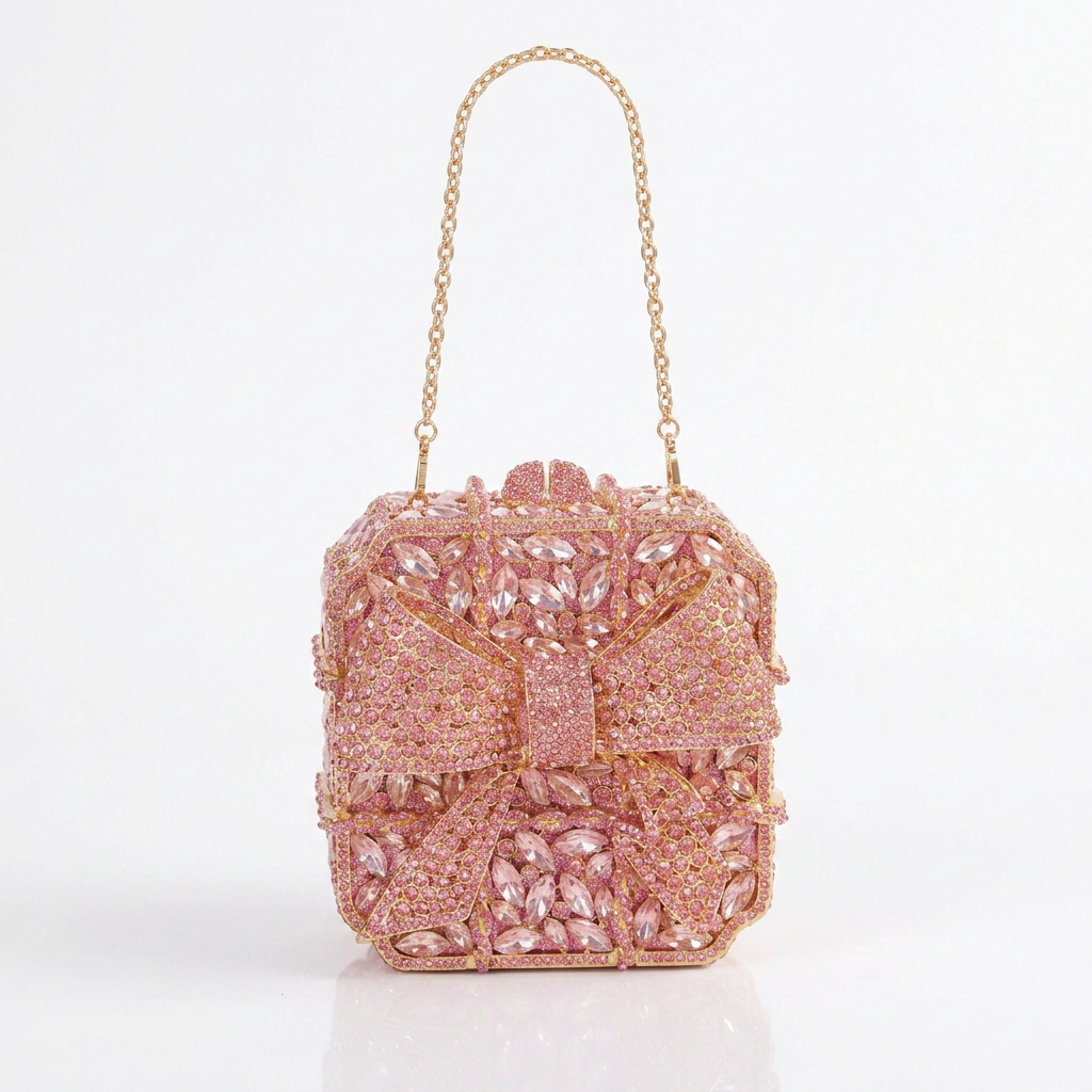 Wrapped in Love Crystal Clutch