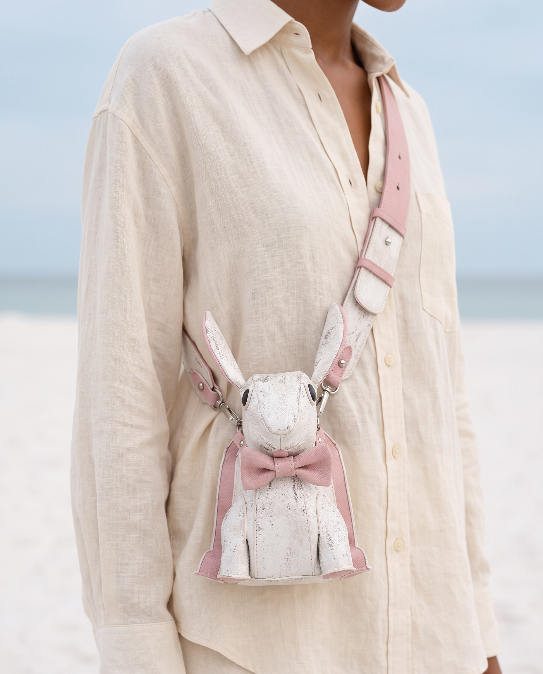 Bunny Belle Crossbody in Vegan Leather