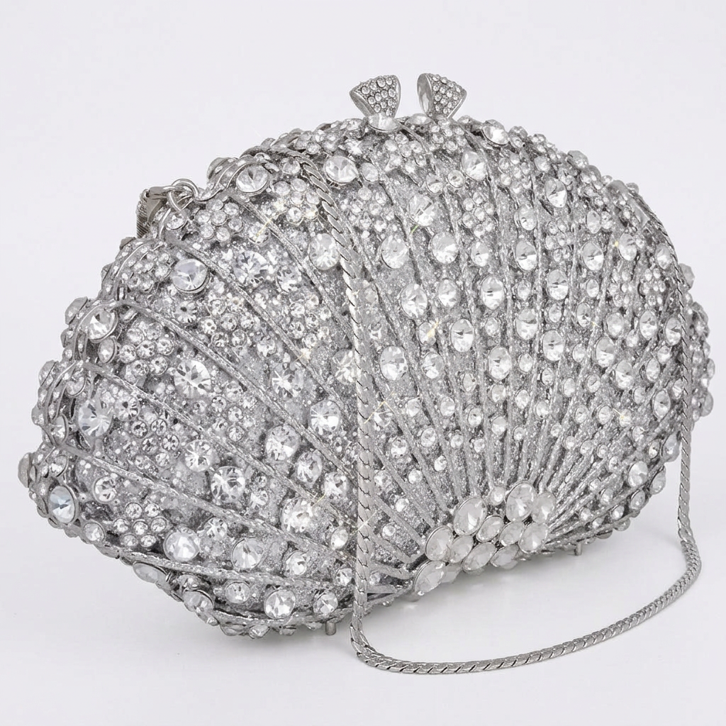 Mélusine Clutch in Vegan Leather