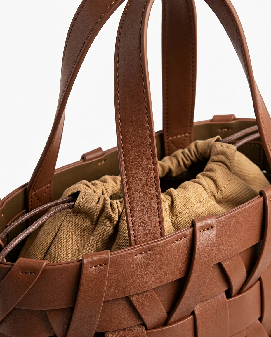 Atelier Interlace Tote in Vegan Leather