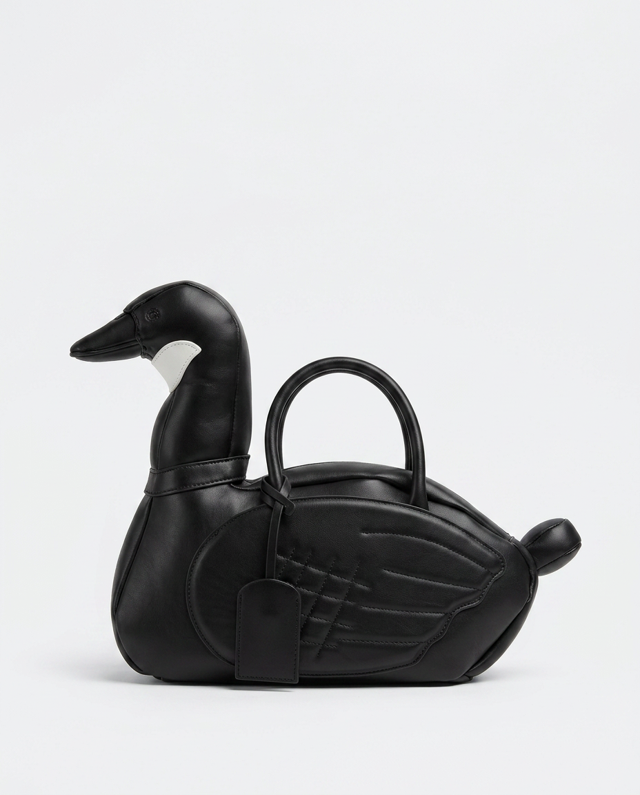 Cygne Noir Bag in Vegan Leather
