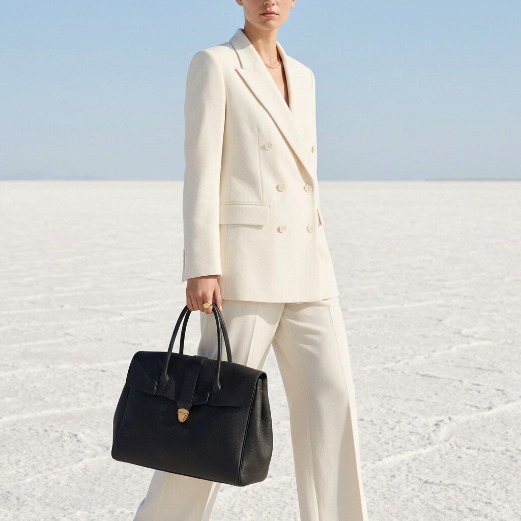 Mathilde Tote in Pure Leather