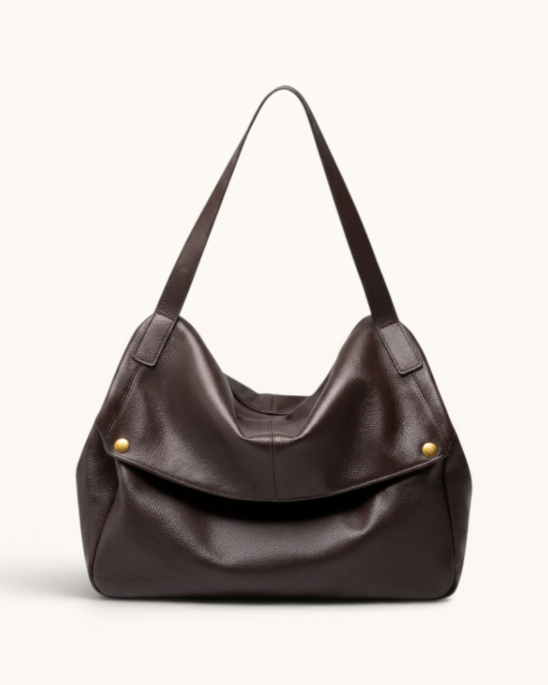 Terra Fold Bag in Pure Leather