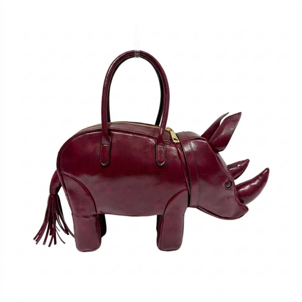 Rocco Rhino Bag in Vegan leather