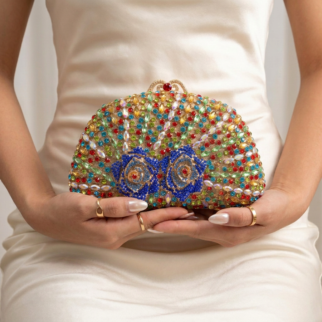 Eden Crystal Clutch