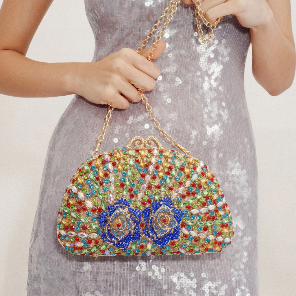 Eden Crystal Clutch