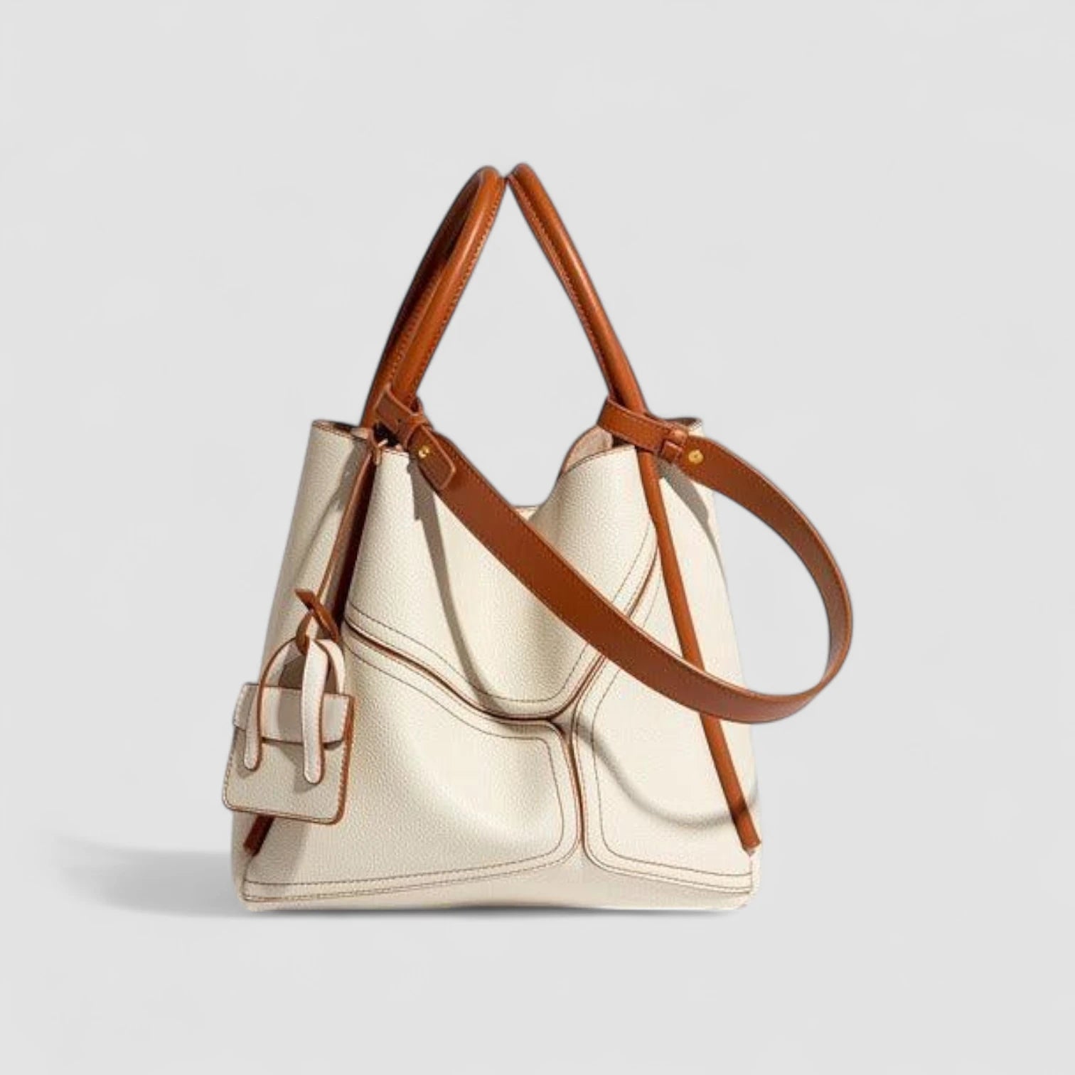 The Becca Tote Bag in Vegan Leather